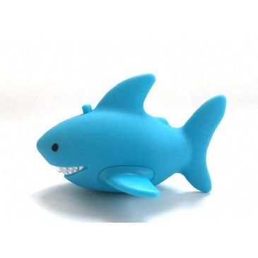 HL2117 鯊魚(yú) LED發(fā)聲發(fā)光手電鑰匙扣 包包、手機(jī)掛件小禮品